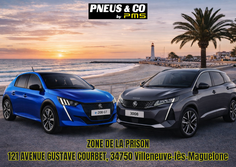 Pneus géométrie parallélisme Peugeot Montpellier, PMS PNEUS 
